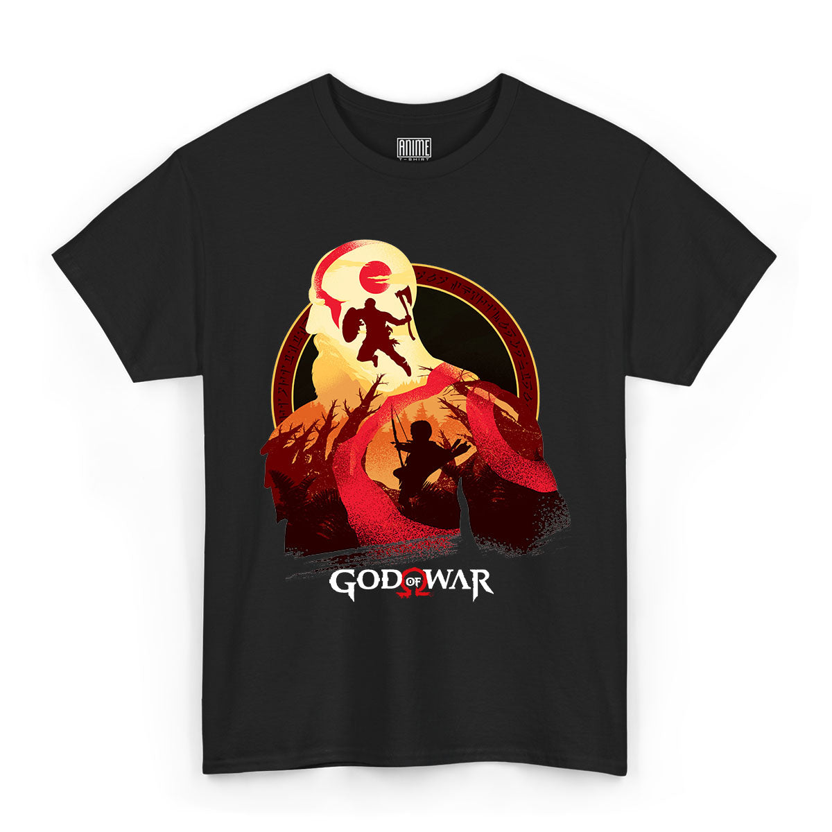 T-shirt God Of War - Kratos Story