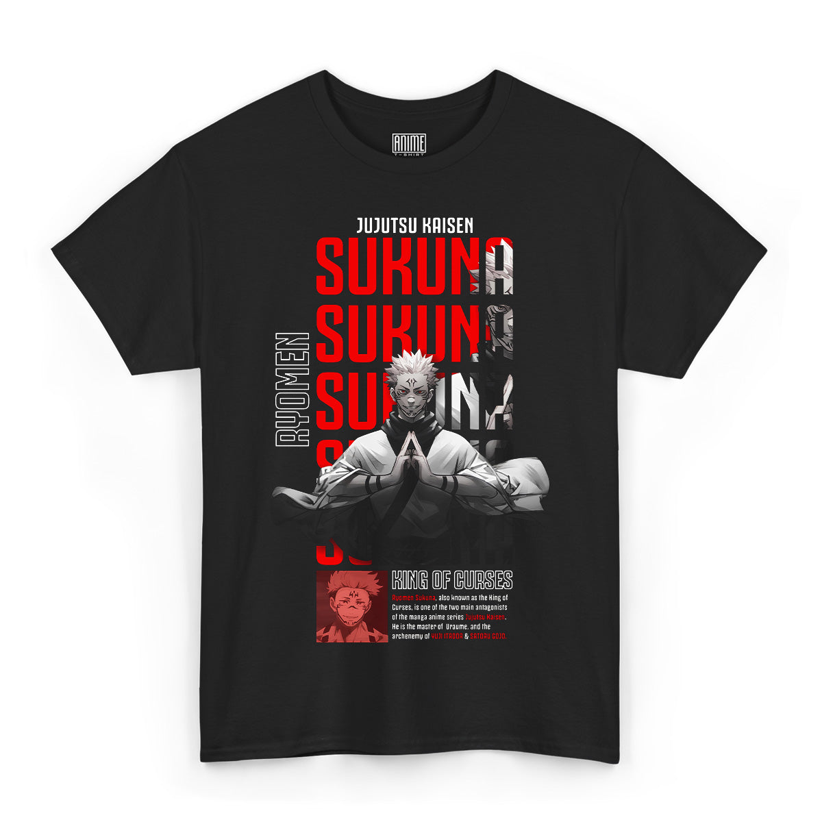 T-shirt Jujutsu Kaisen - Sukuna Ryomen