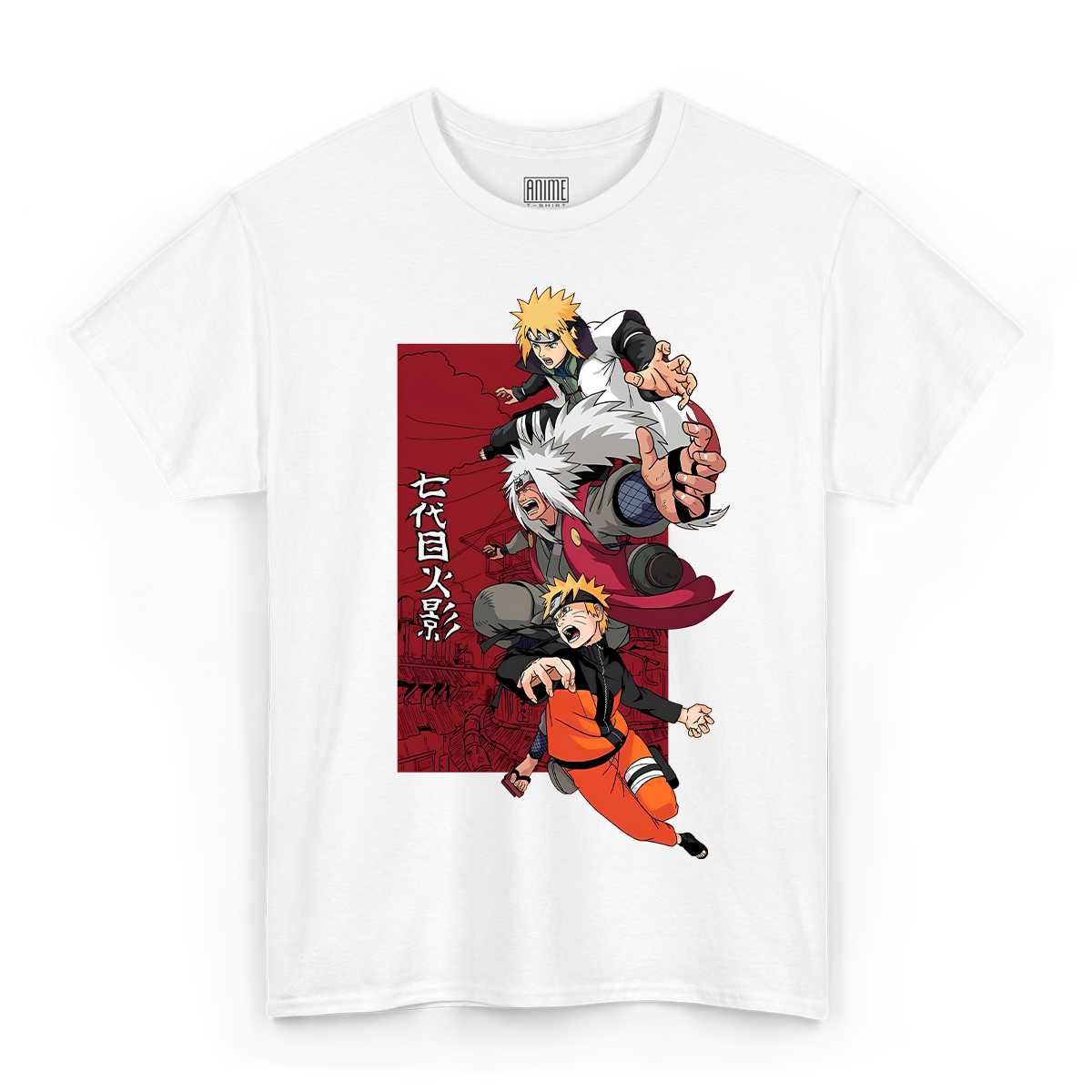 T-shirt Naruto - Minato Jiraya Naruto