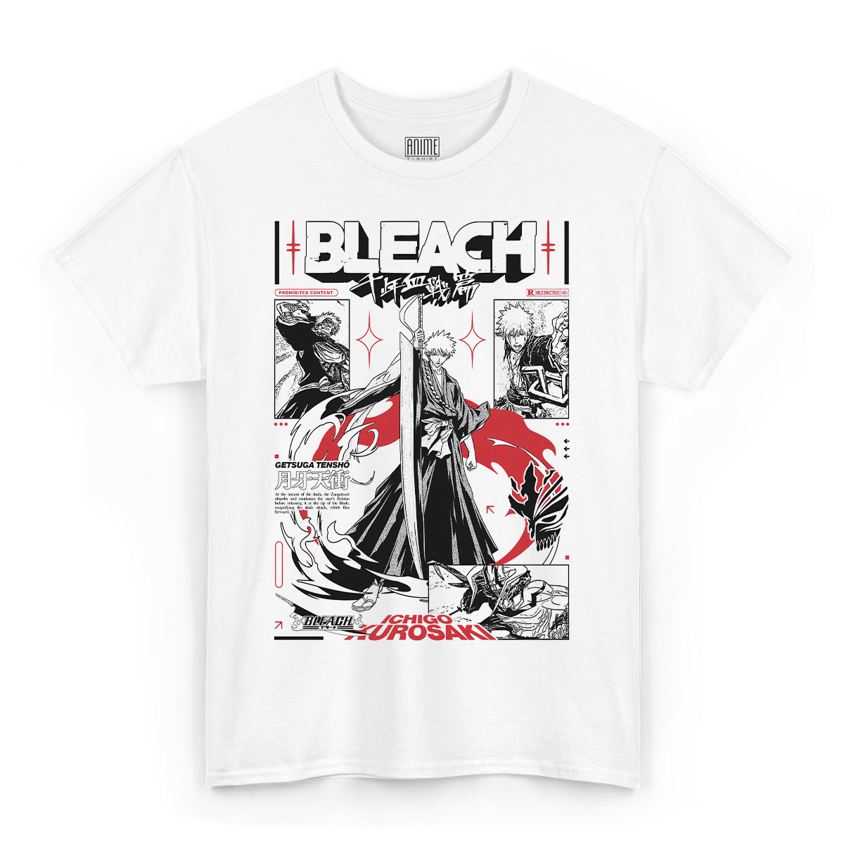 T-shirt Bleach - Ichigo Getsuga Tensho