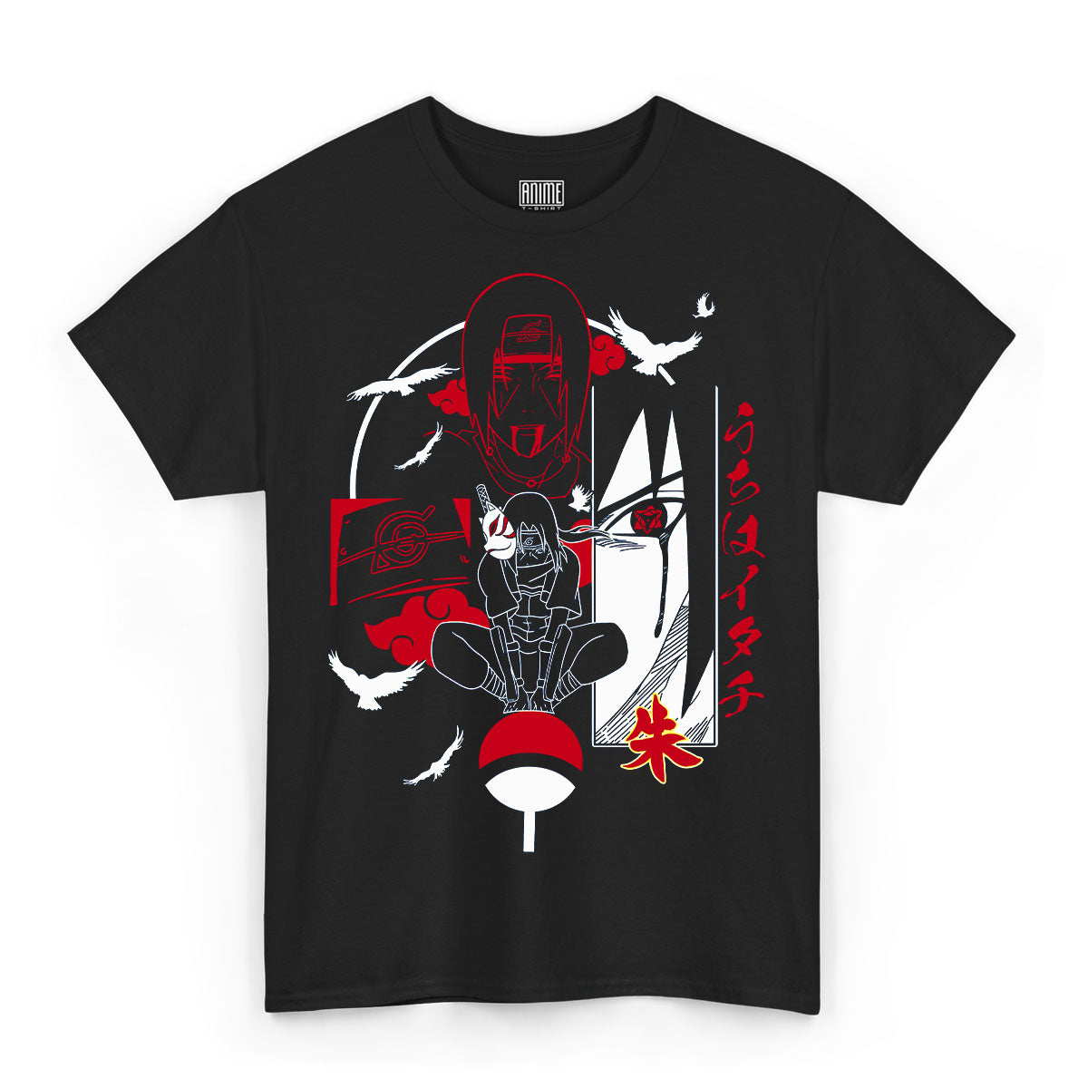 T-shirt Naruto Sharingan Itachi Uchiha – Anime T-shirt