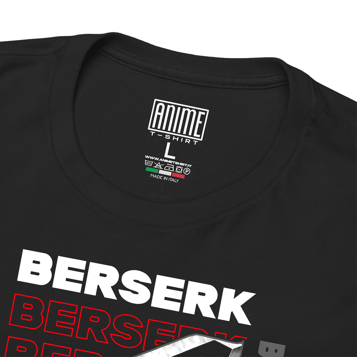 T-shirt Berserk - Black Swordsman