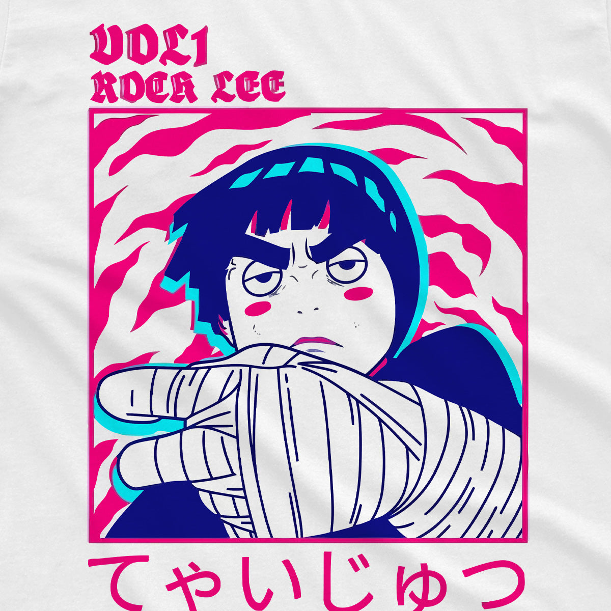 T-shirt Naruto - Rock Lee