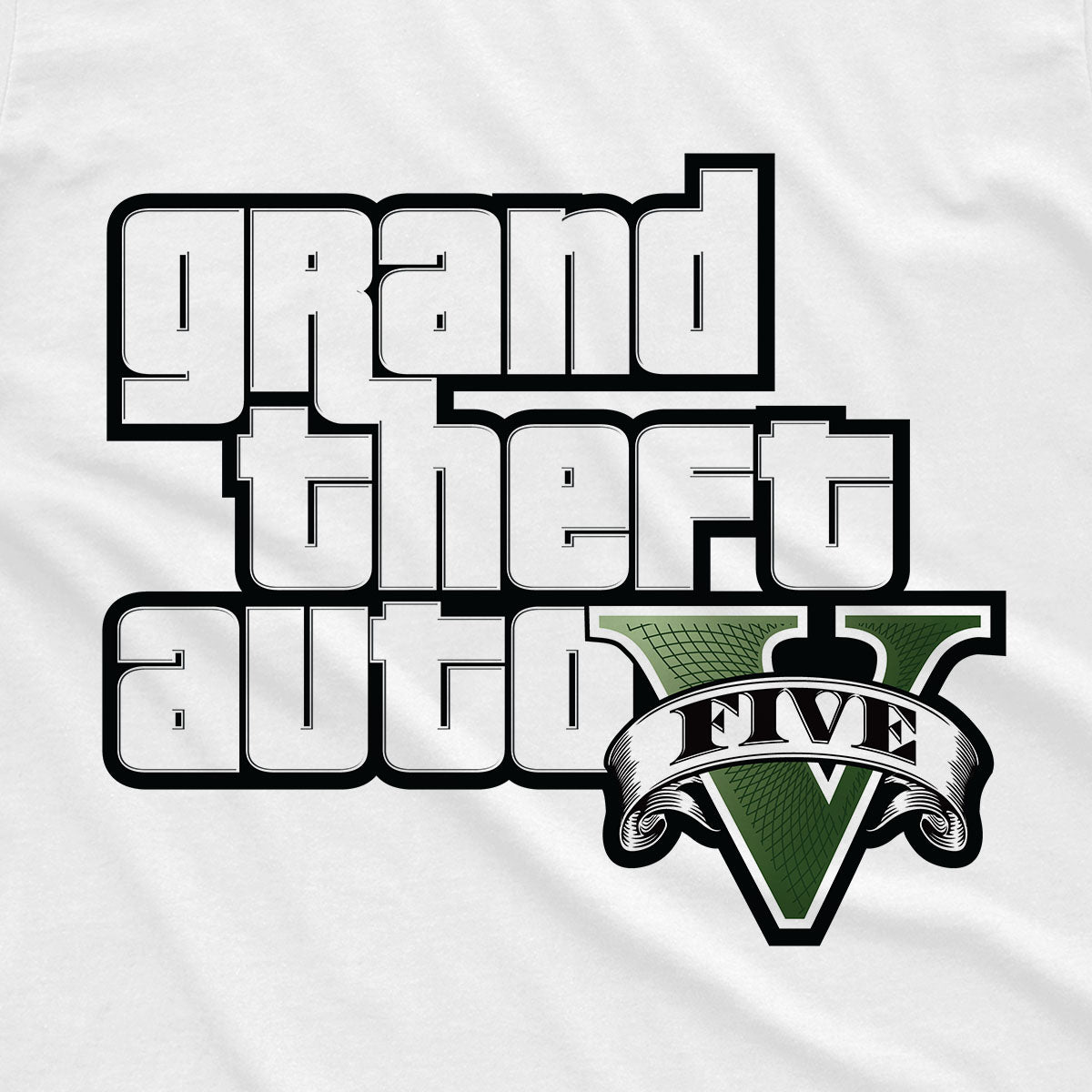 T-shirt GTA V - Wanted