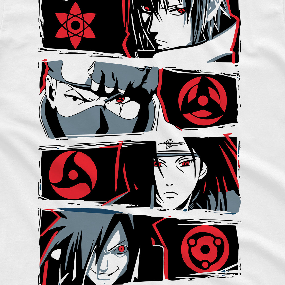 T-shirt Naruto - Sharingan Mod