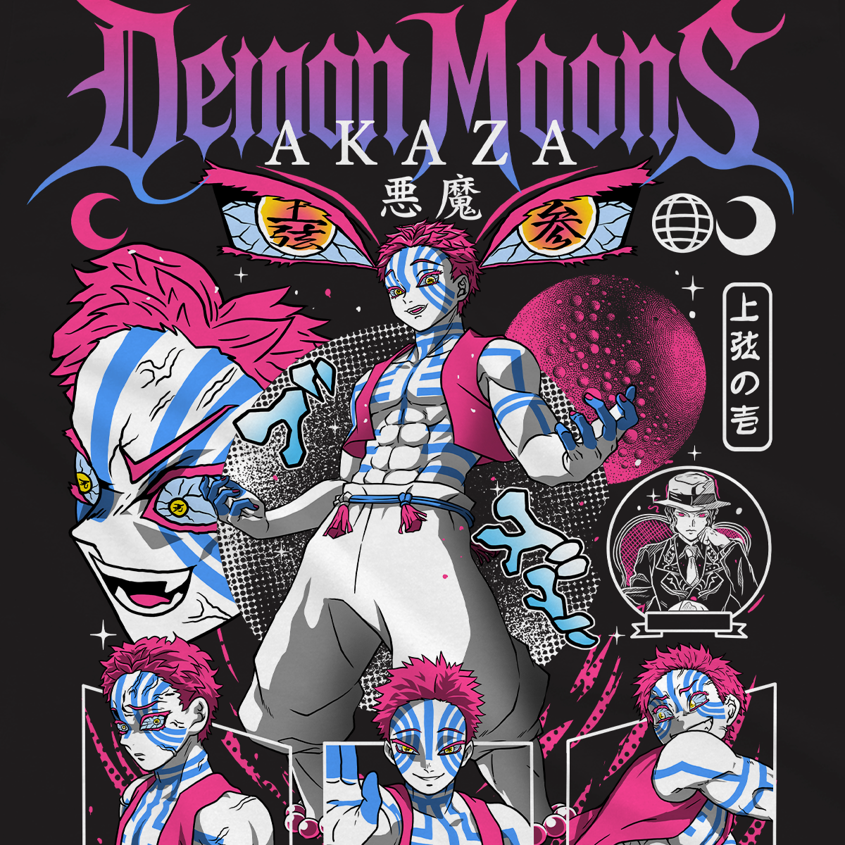 T-shirt Demon Slayer - AKAZA