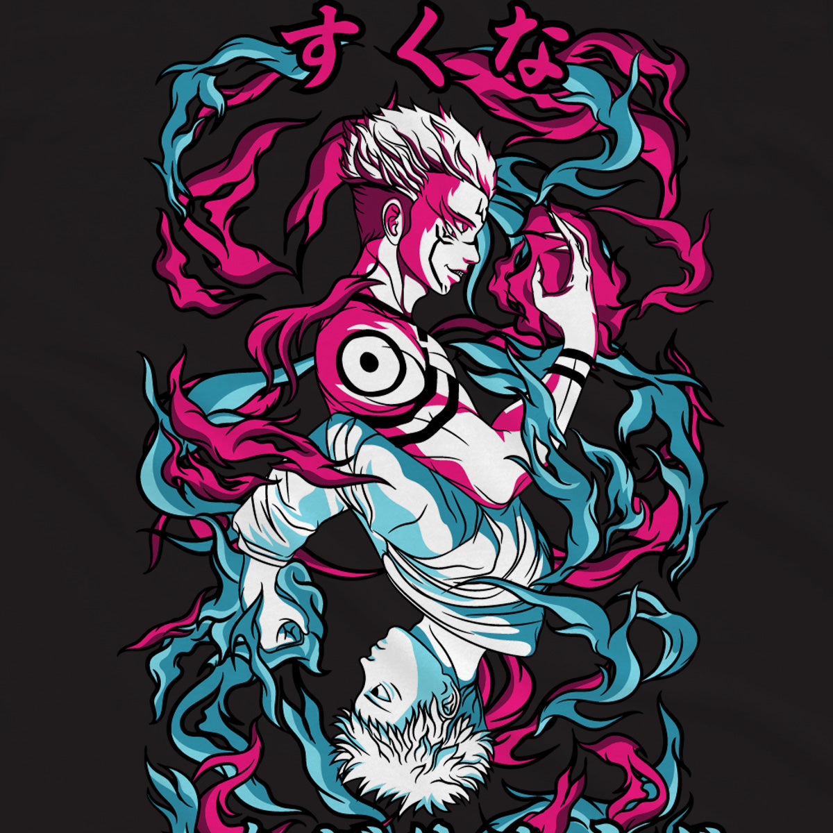 T-shirt Jujutsu Kaisen - Itadori x Sukuna