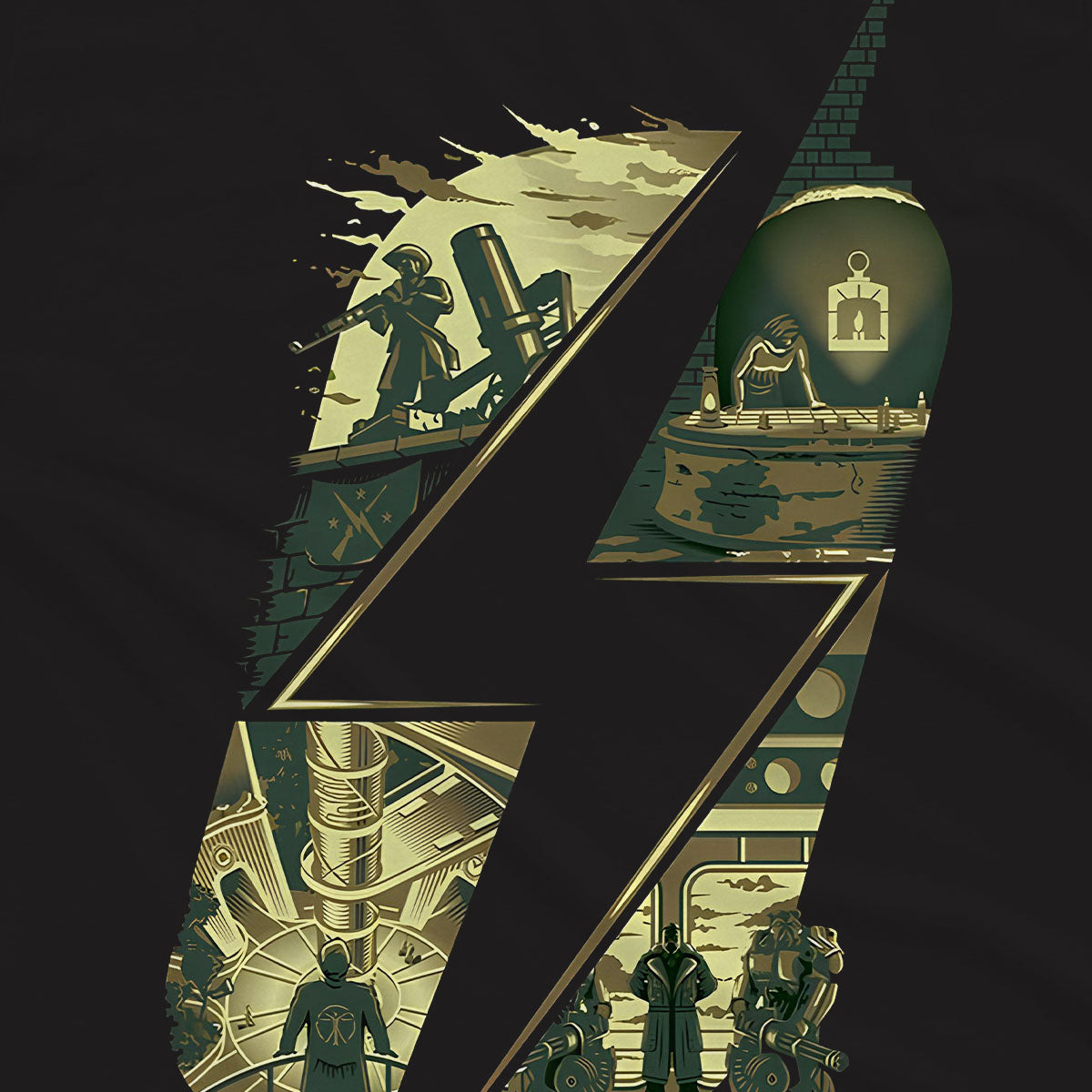 T-shirt Fallout - Story