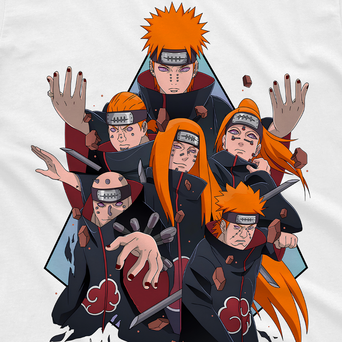 T-shirt Naruto - Total Pain