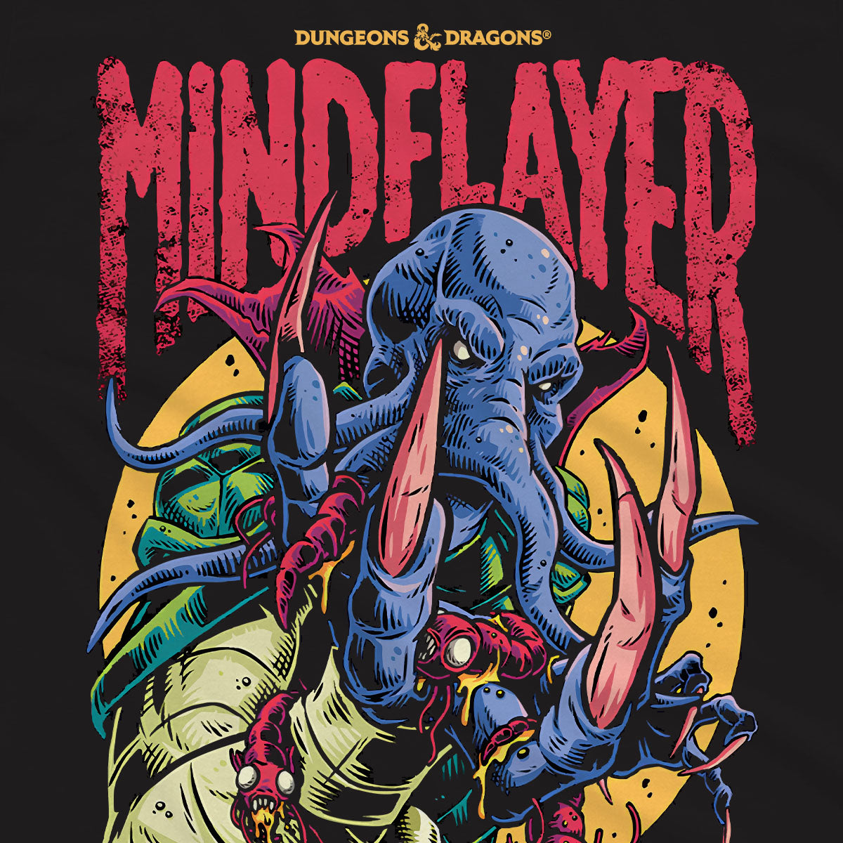 T-shirt Dungeons & Dragons - Mindflayer