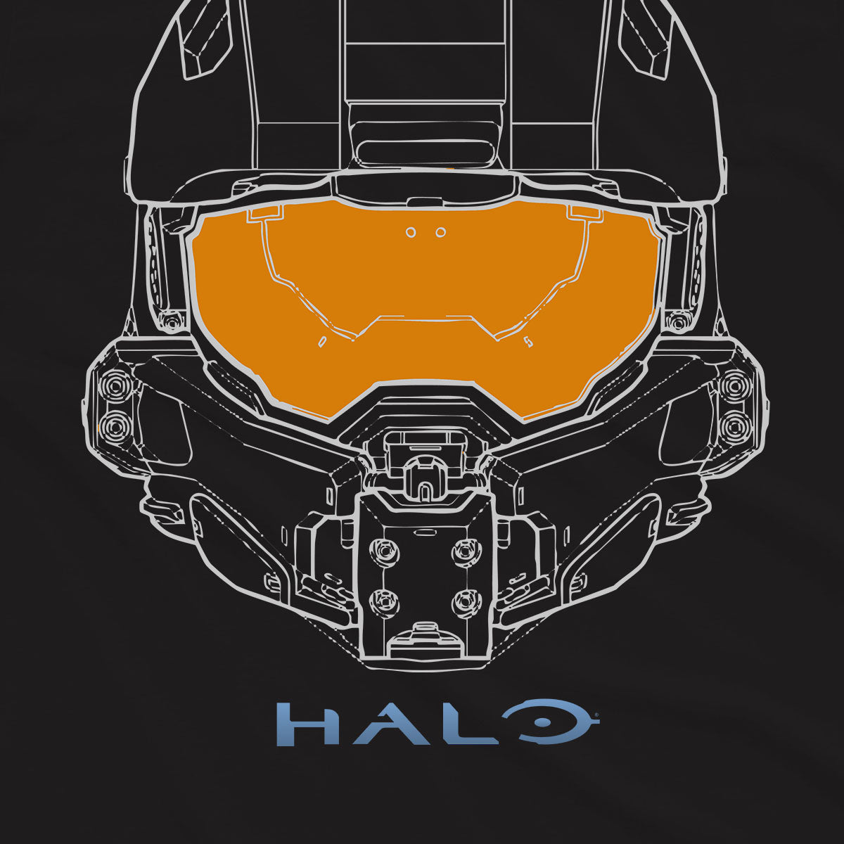 T-shirt Halo - Masterchief Face