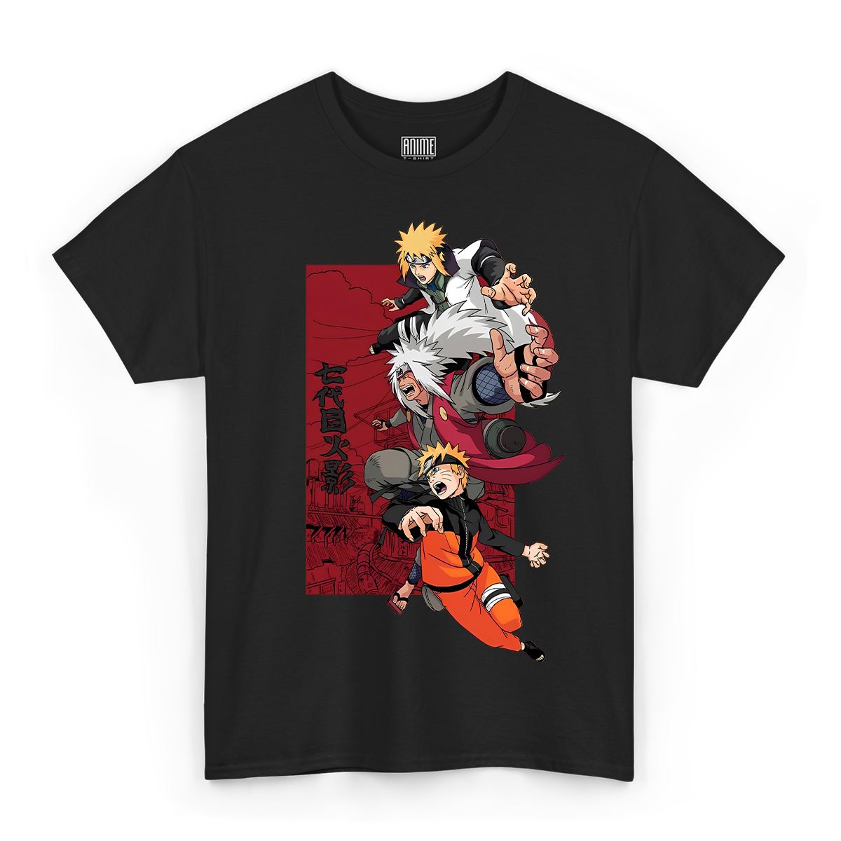 T-shirt Naruto - Minato Jiraya Naruto