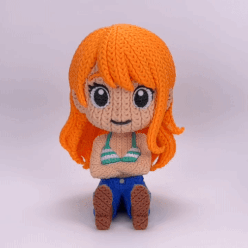 One Piece - Nami - Amigurumi 3D