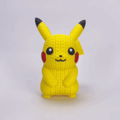 Pokemon - Pikachu - Amigurumi 3D