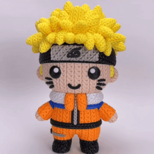 Naruto - Naruto - Amigurumi 3D
