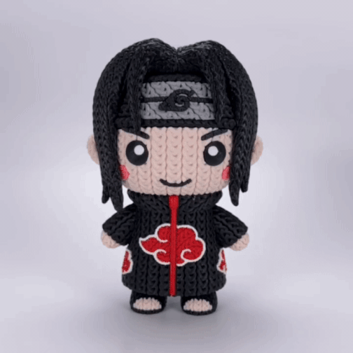 Naruto - Itachi - Amigurumi 3D