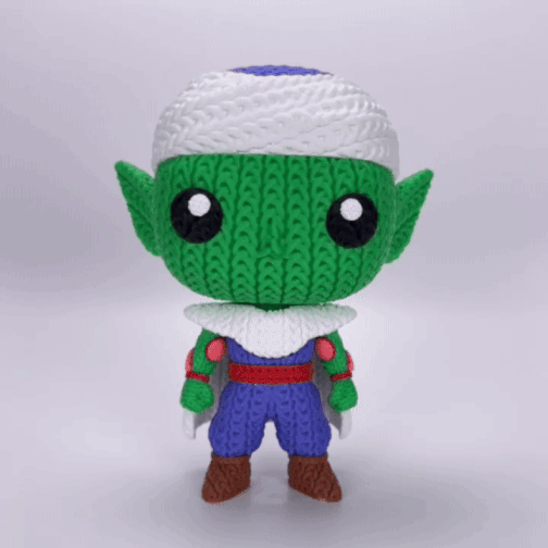Dragon Ball - Piccolo - Amigurumi 3D