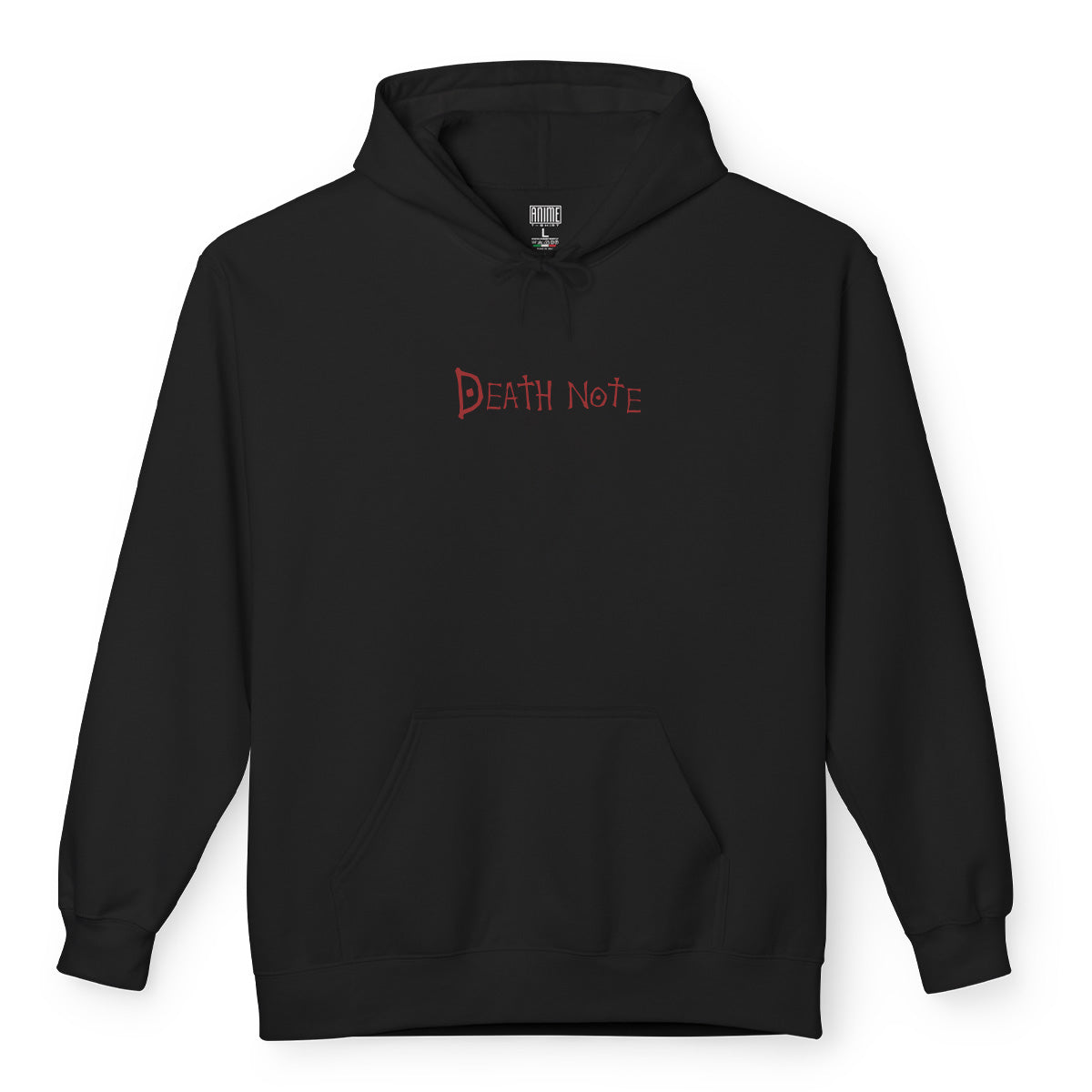 Felpa con cappuccio nera Serie Manga Death Note - Ryuk  con tasca frontale Anime T-shirt - Fronte