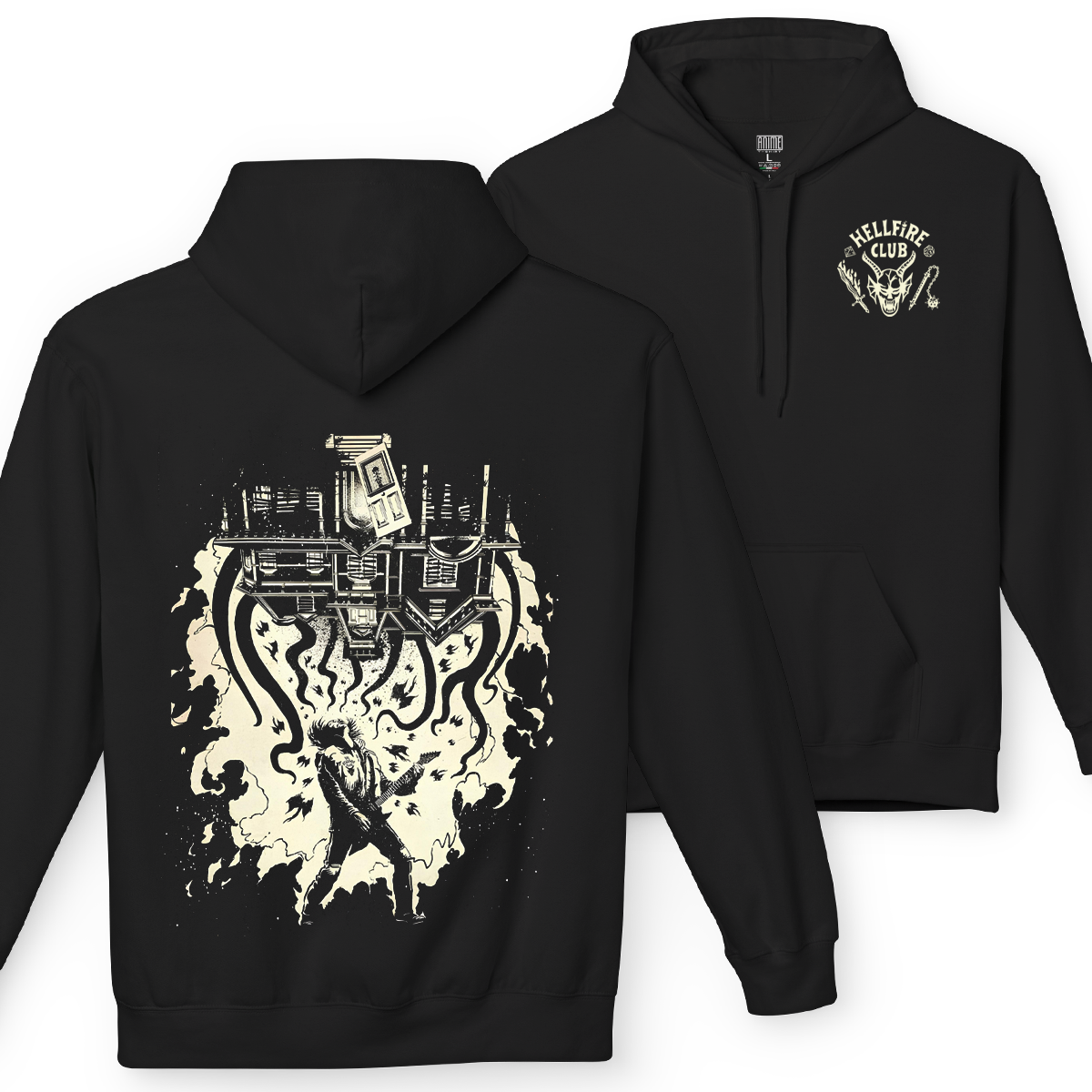 Felpa Stranger Things - Hellfire Club Eddie Munson