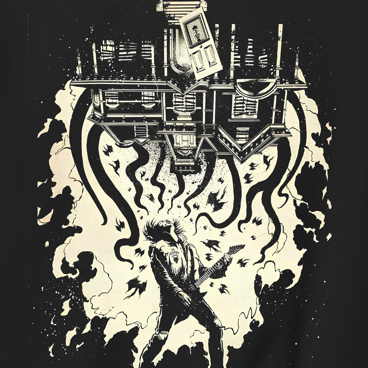 Felpa Stranger Things - Hellfire Club Eddie Munson