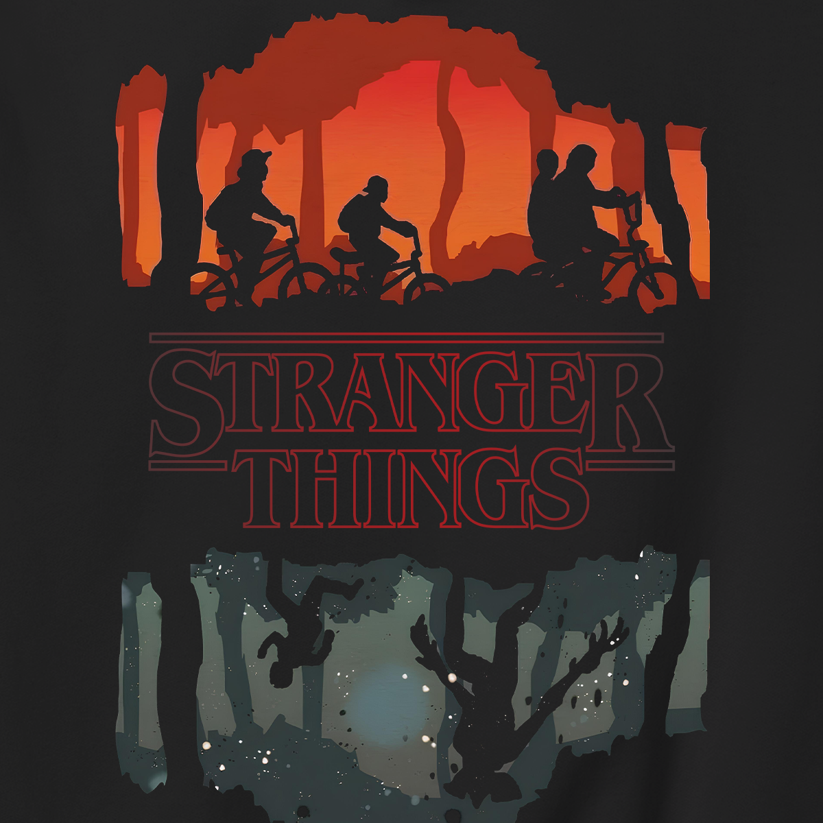 Felpa Stranger Things - Sottosopra