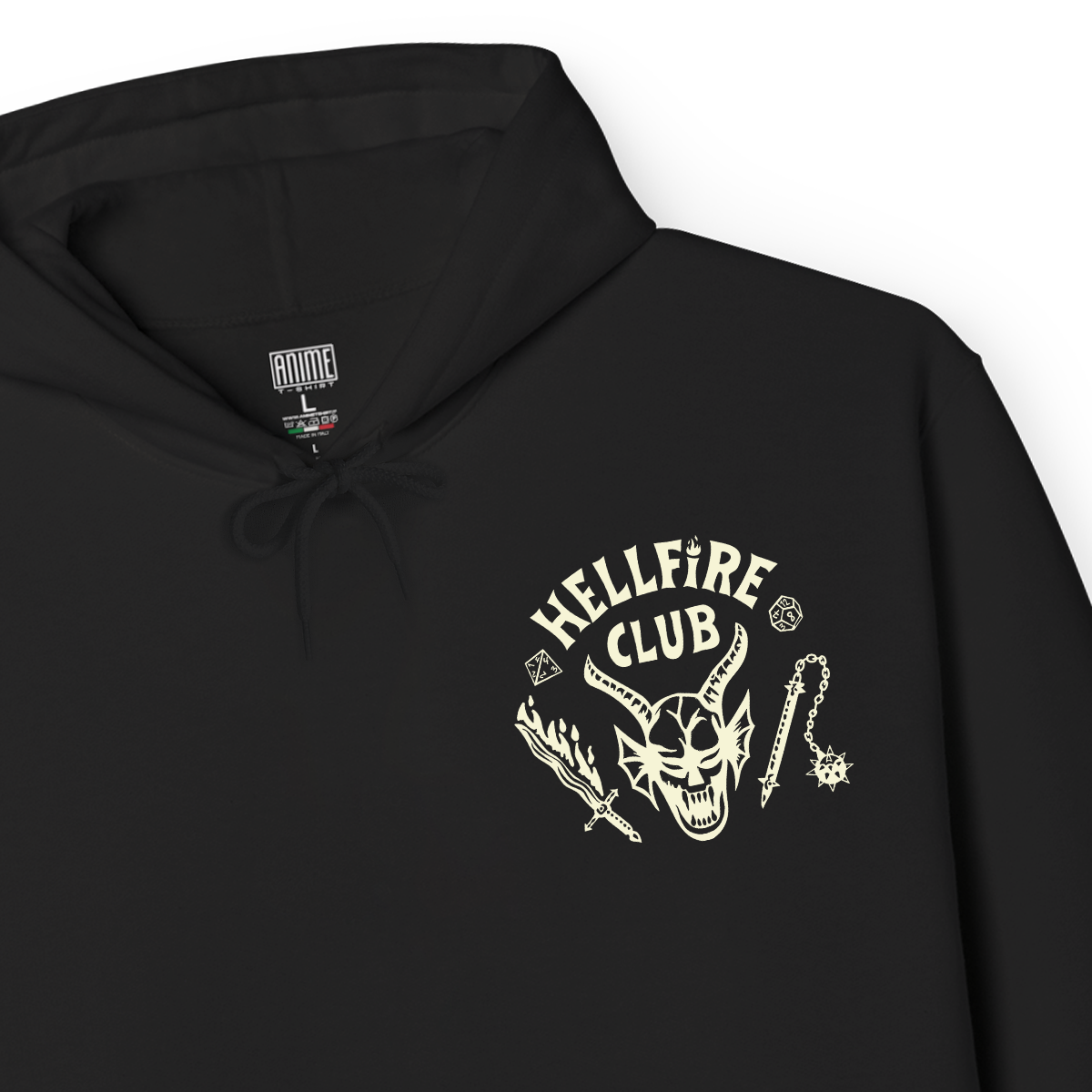 Felpa Stranger Things - Hellfire Club Eddie Munson