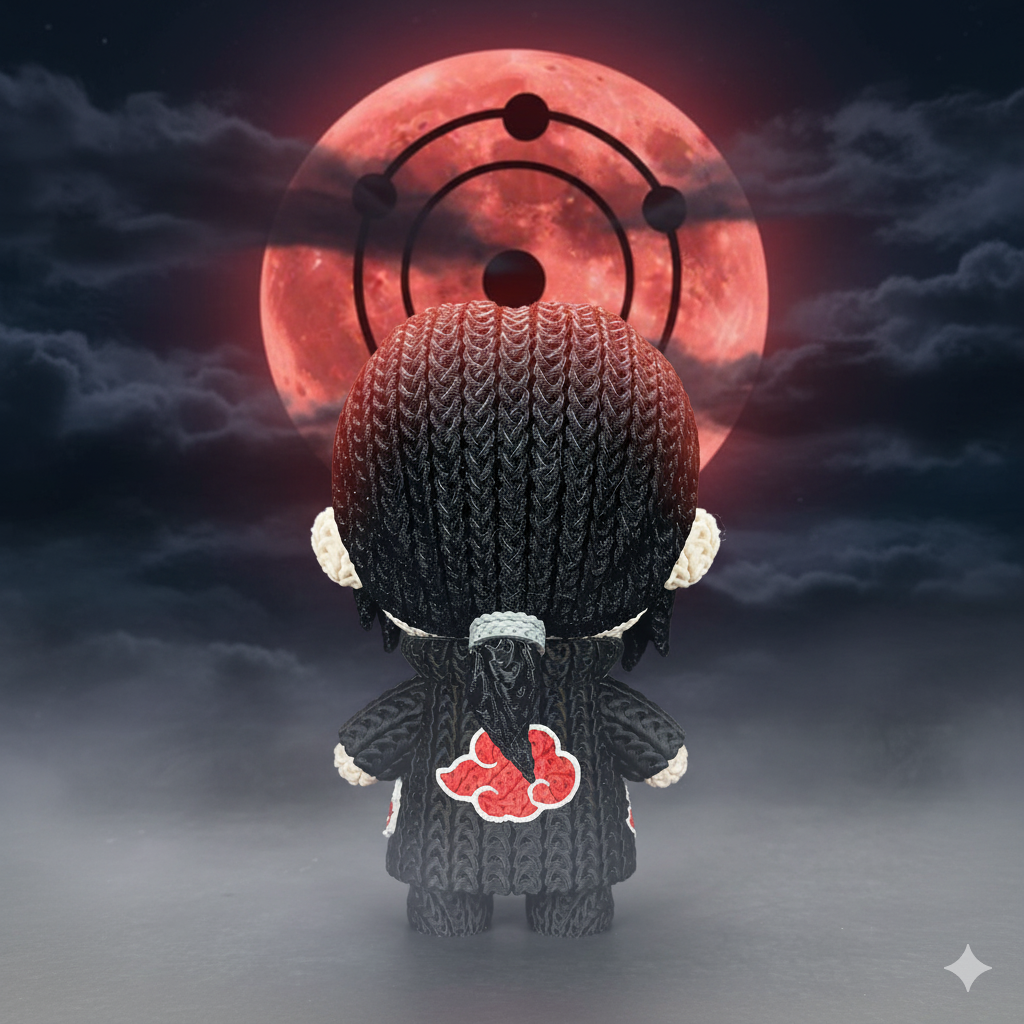 Naruto - Itachi - Amigurumi 3D