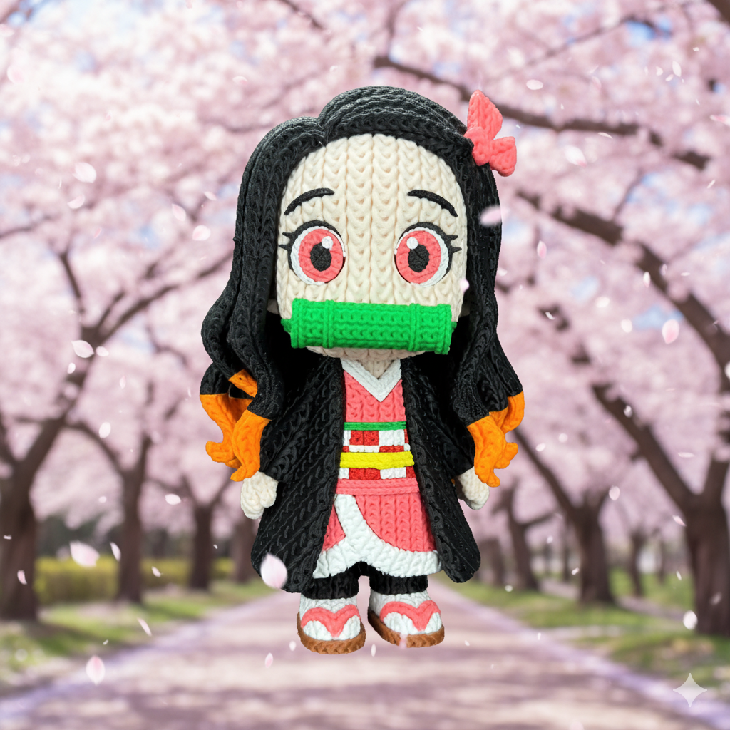 Demon Slayer - Nezuko - Amigurumi 3D
