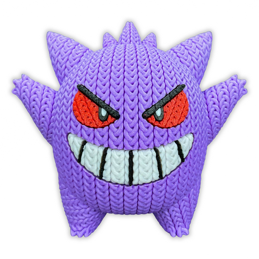 Pokemon - Gengar - Amigurumi 3D