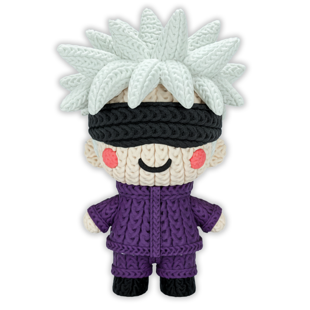 Jujutsu kaisen - Gojo - Amigurumi 3D