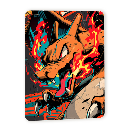 Poster in Alluminio Pokemon - Charizard Pop