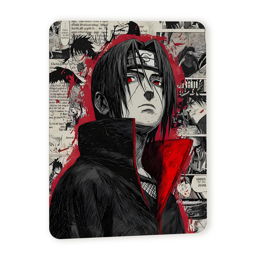 Poster in Alluminio Naruto - Itachi Post