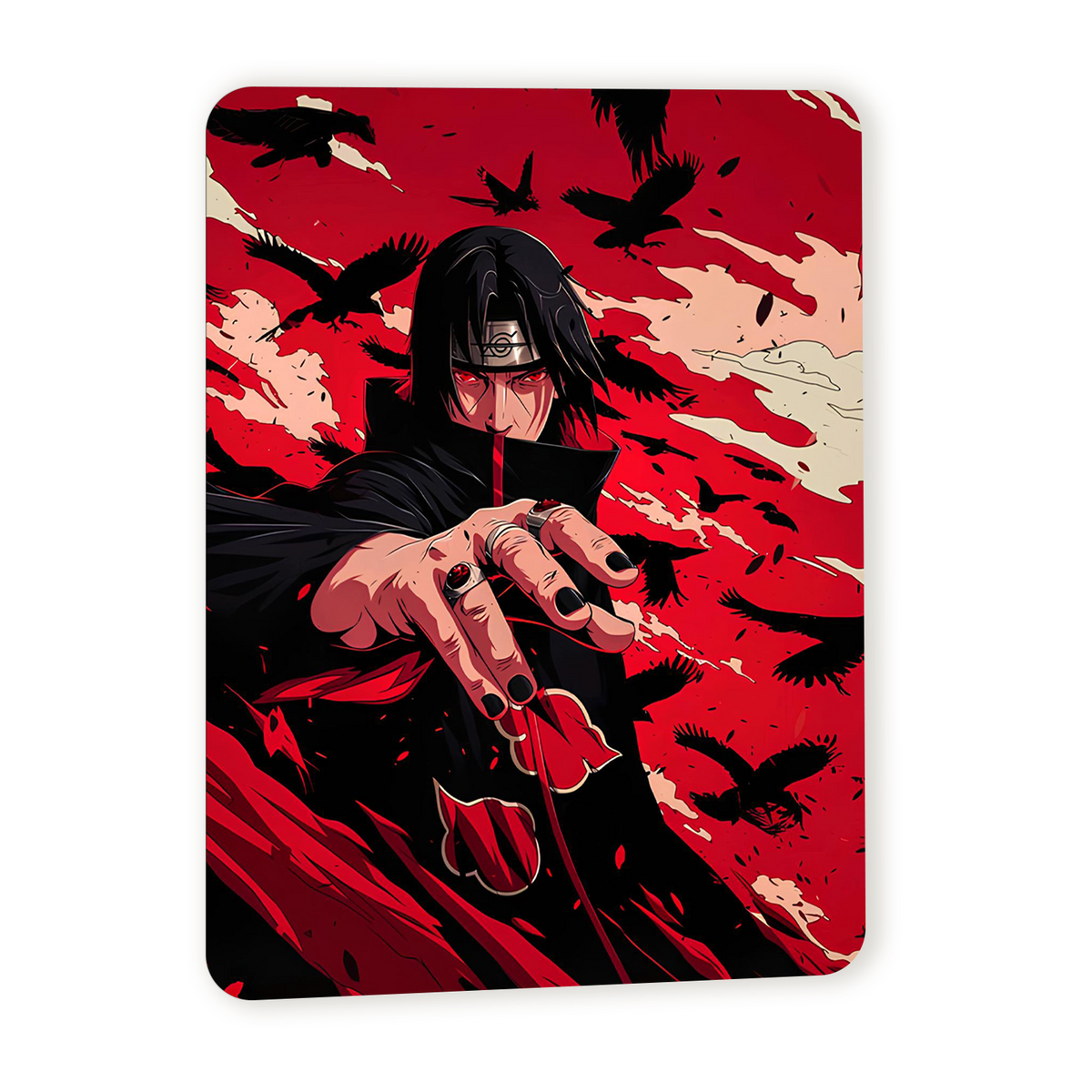 Poster in Alluminio Naruto - Itachi Uchica