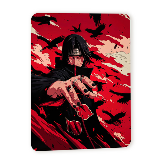 Poster in Alluminio Naruto - Itachi Uchica