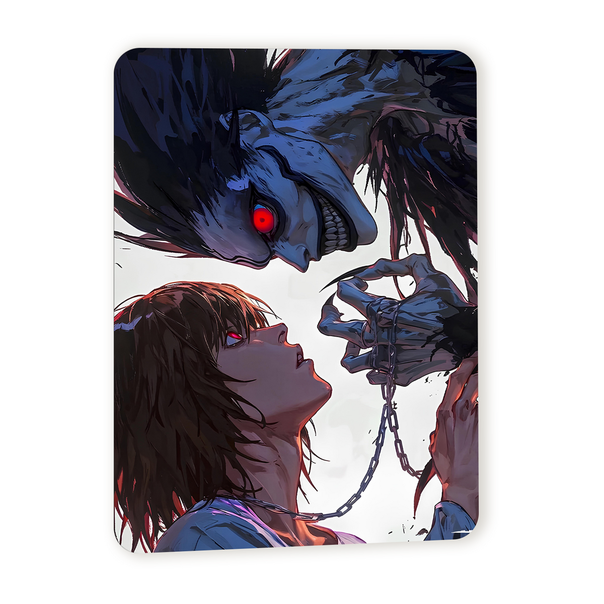 Poster in Alluminio Death Note - Ryuk & Elle