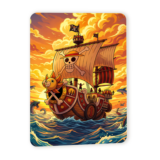 Poster in Alluminio One Piece - Thousand Sunny