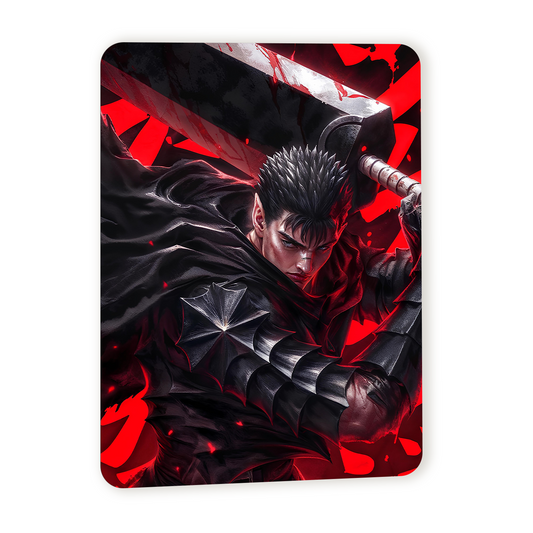 Poster in Alluminio Berserk - Guts Sworld