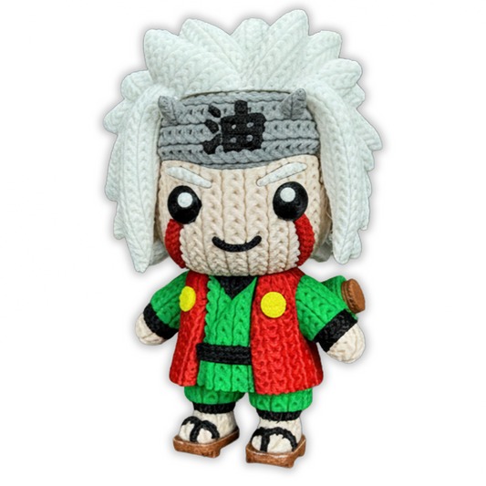 Naruto - Jiraiya - Amigurumi 3D