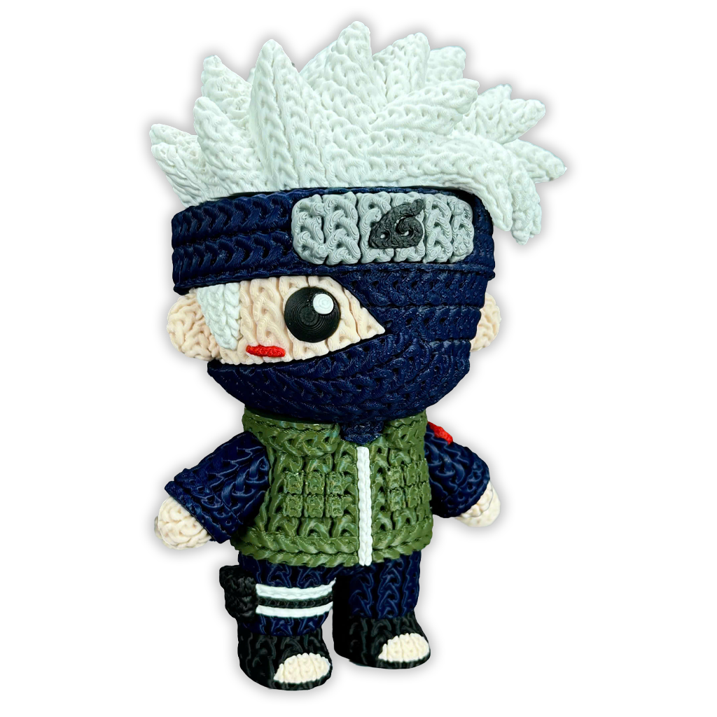 Naruto - Kakashi - Amigurumi 3D