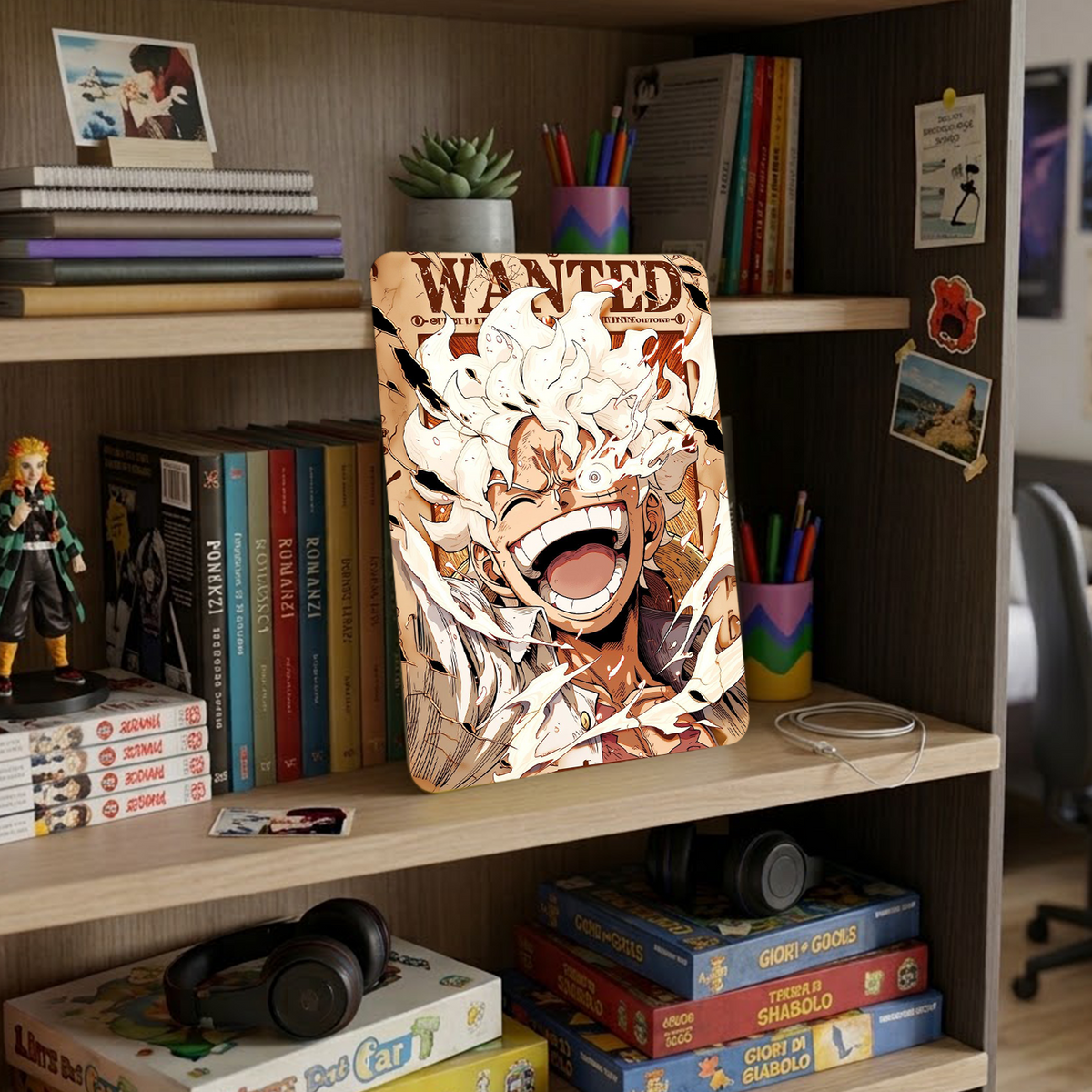 Poster in Alluminio One Piece - Wanted Gear Five