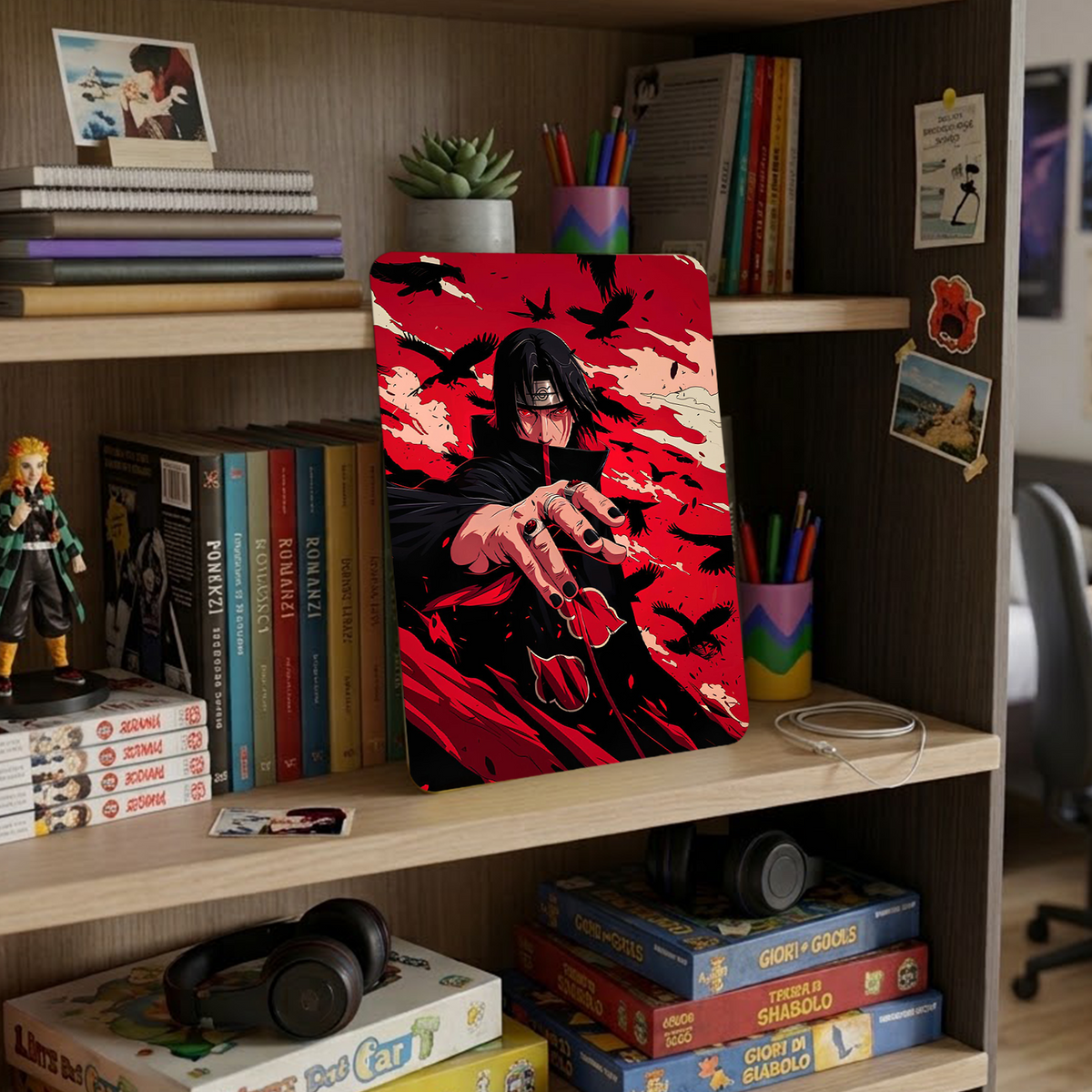 Poster in Alluminio Naruto - Itachi Uchica