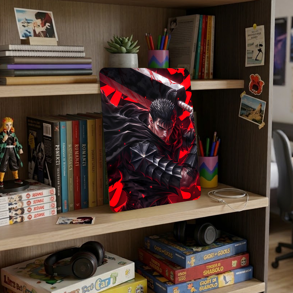 Poster in Alluminio Berserk - Guts Sworld