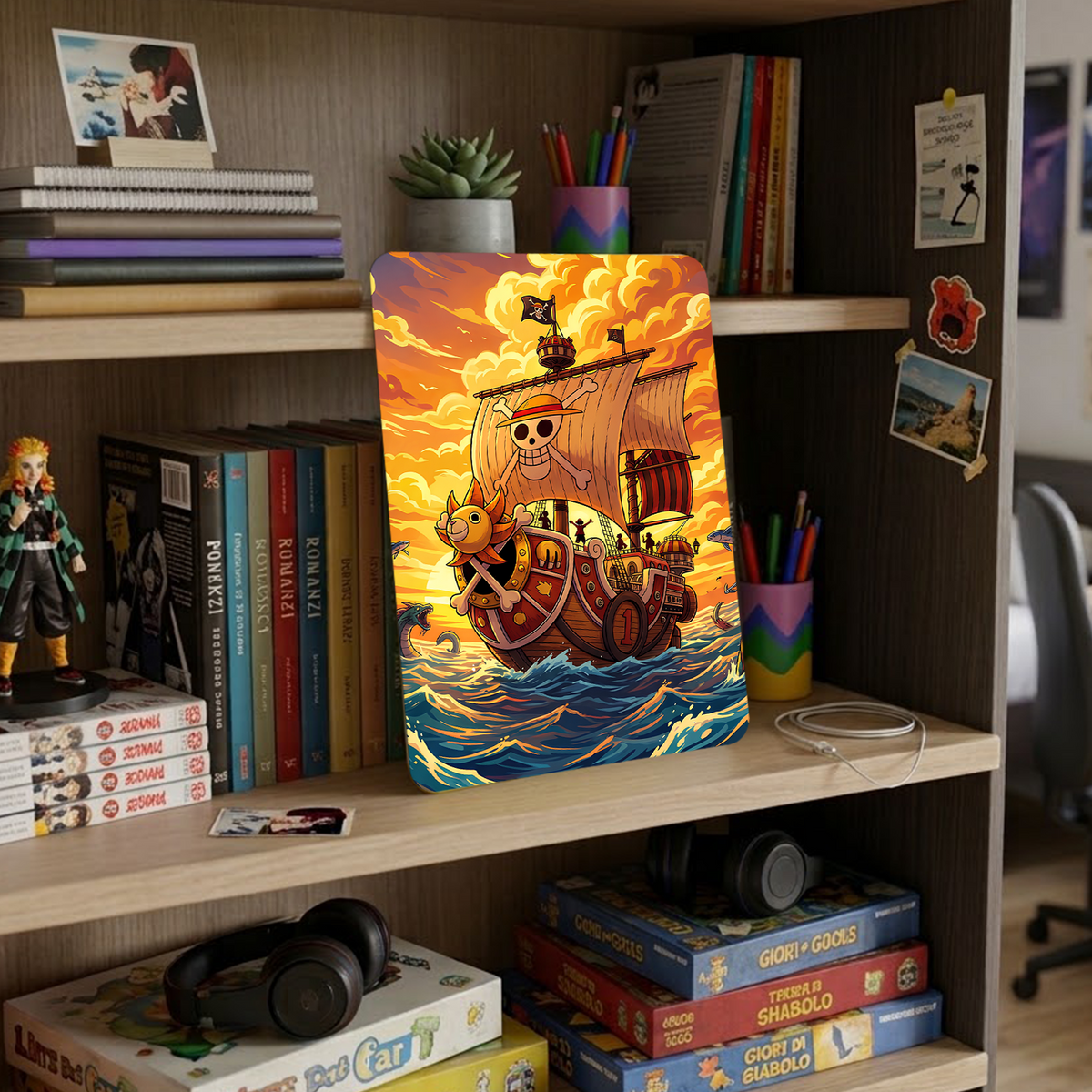 Poster in Alluminio One Piece - Thousand Sunny