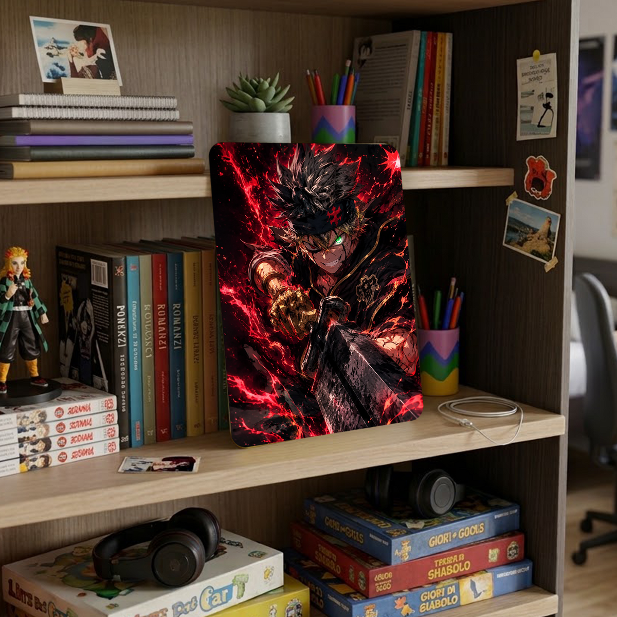 Poster in Alluminio Bleck Clover - Asta Attack