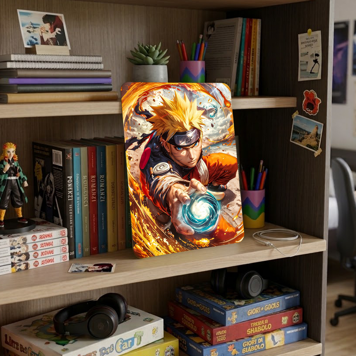 Poster in Alluminio Naruto - Rasengan