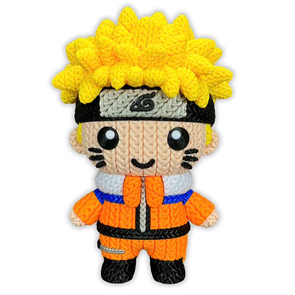 Naruto - Naruto - Amigurumi 3D