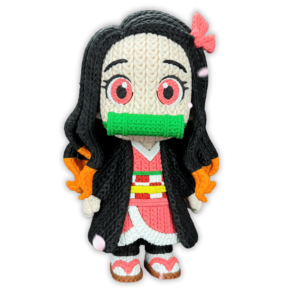 Demon Slayer - Nezuko - Amigurumi 3D