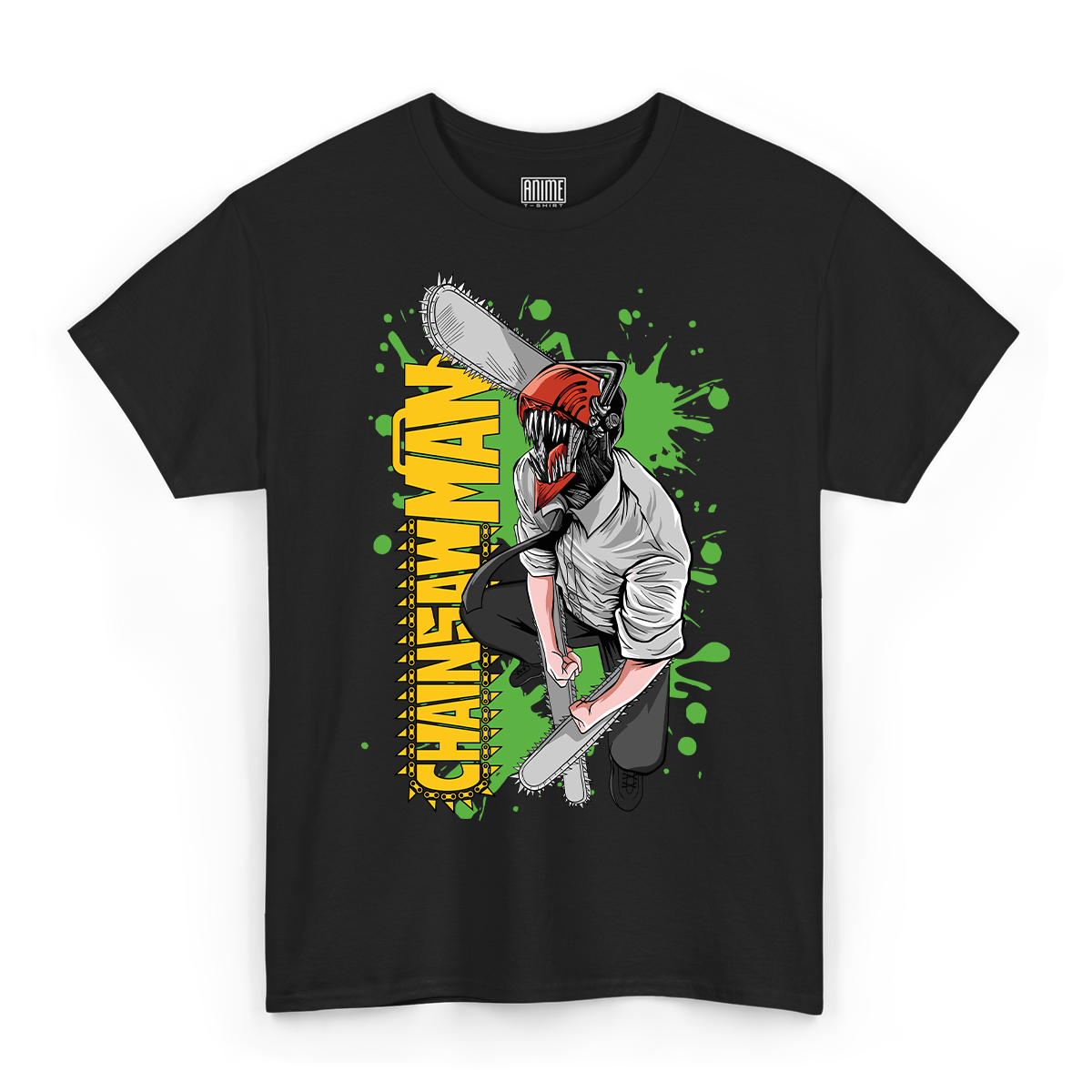 T-shirt Chainsaw Man - Denji Green