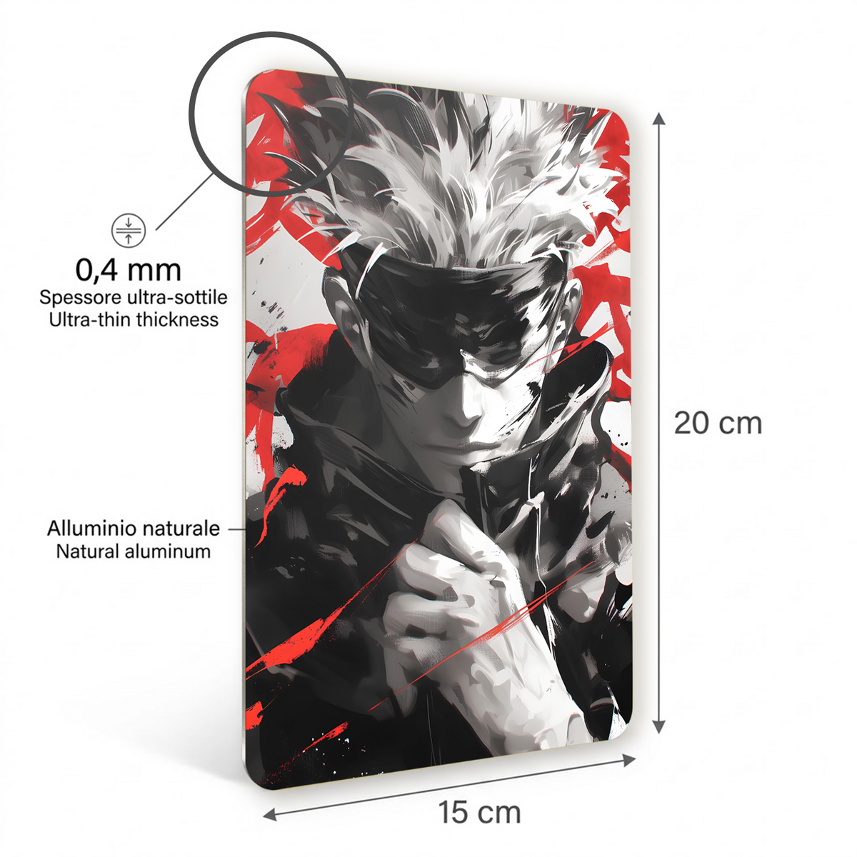Poster in Alluminio Jujutsu Kaisen - Gojo Pop