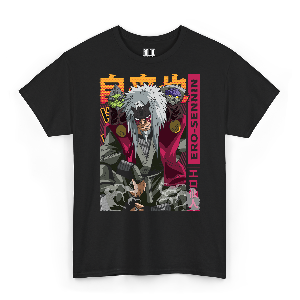 T-shirt Naruto - Jiraiya Eremita deI Rospi